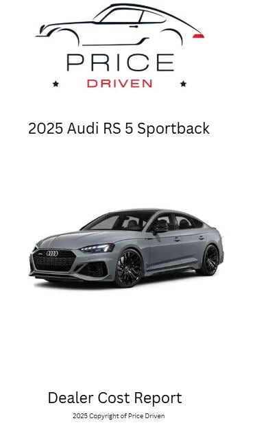 Audi RS 5 Sportback | 2025