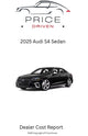 Audi S4 Sedan | 2025
