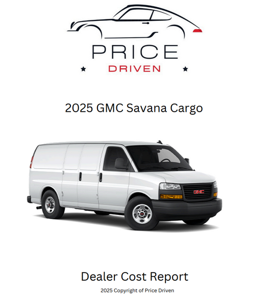 GMC Savana Cargo | 2025