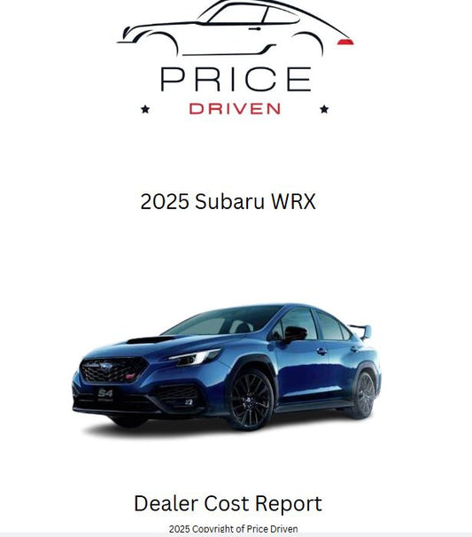Subaru WRX | 2025
