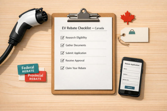 Checklist for Claiming EV Rebates in Canada