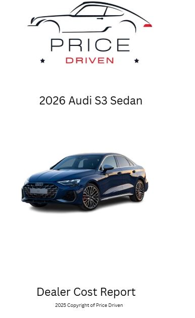 Audi S3 Sedan | 2026