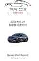 Audi Q4 Sportback E-tron | 2026