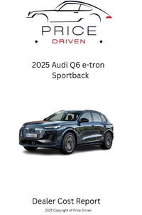Audi Q6 e-tron Sportback | 2025