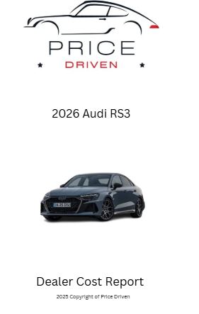 Audi RS3 | 2026