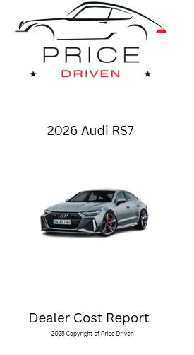 Audi RS7 | 2026