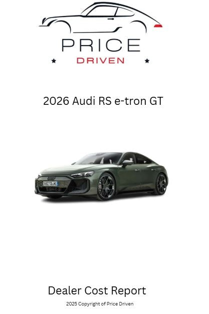 Audi RS E-Tron GT | 2026