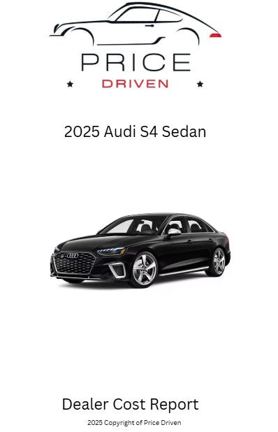 Audi S4 Sedan | 2025