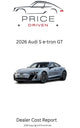 Audi S E-tron GT | 2026