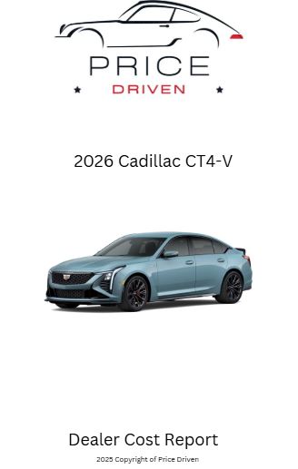 Cadillac CT4-V | 2026