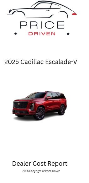 Cadillac Escalade-V | 2025