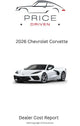 Chevrolet Corvette | 2026