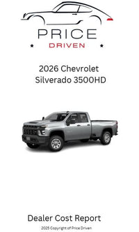 Chevrolet Silverado 3500 HD | 2026