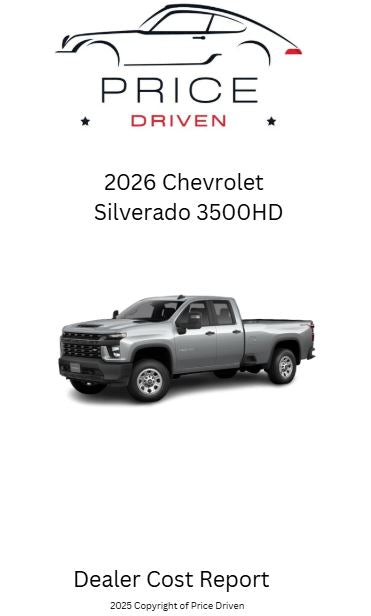 Chevrolet Silverado 3500 HD | 2026