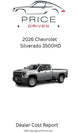 Chevrolet Silverado 3500 HD | 2026