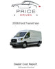 Ford Transit Van | 2026
