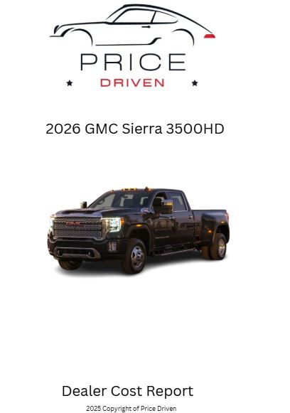 GMC Sierra 3500HD | 2026