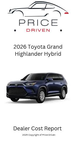 Toyota Grand Highlander Hybrid | 2026