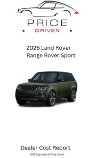 Land Rover Range Rover Sport | 2026