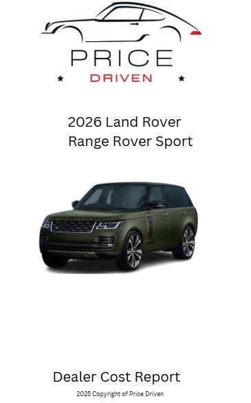 Land Rover Range Rover Sport | 2026