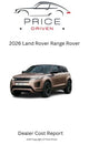 Land Rover Range Rover | 2026