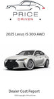 Lexus IS 300 AWD | 2025