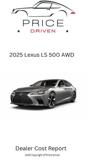 Lexus LS 500 AWD |2025