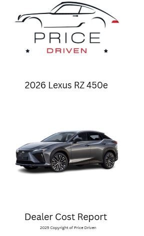 Lexus RZ 450e | 2026