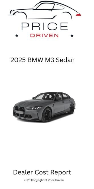 BMW M3 Sedan | 2025