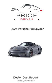 Porsche 718 Spyder | 2025