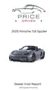 Porsche 718 Spyder | 2025