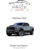 Ram 1500 | 2026