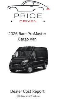 Ram ProMaster Cargo Van | 2026