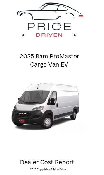 Ram ProMaster Cargo Van EV | 2025