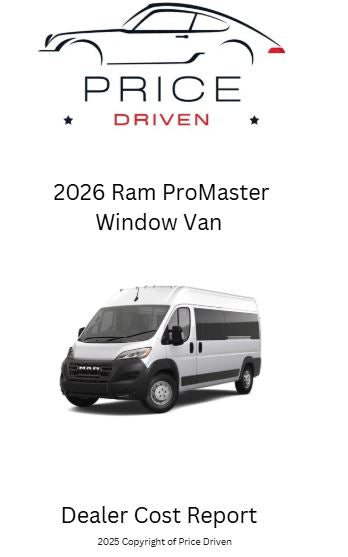 Ram ProMaster Window Van | 2026