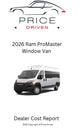 Ram ProMaster Window Van | 2026