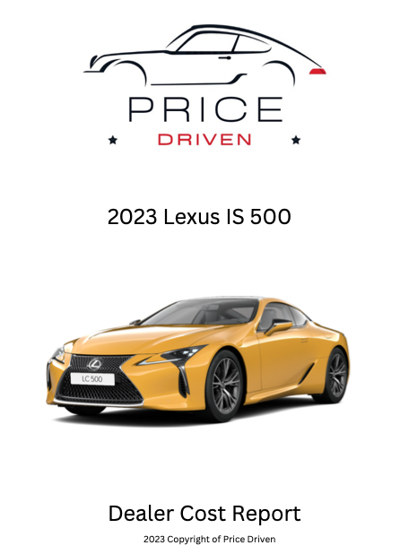 Lexus IS 500 | 2023