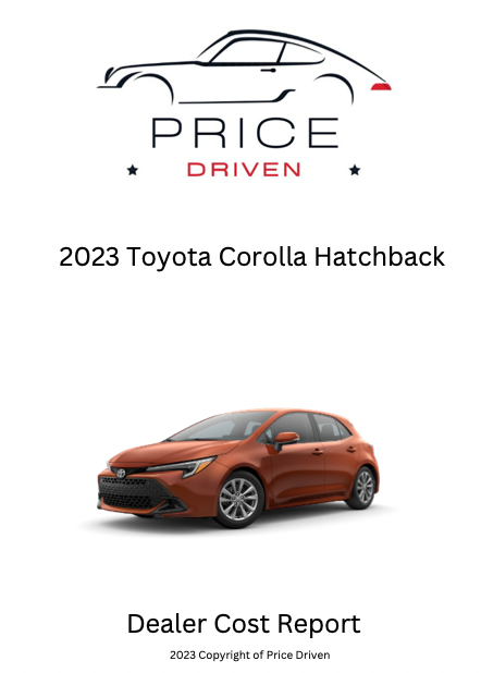 Toyota Corolla à hayon | 2023