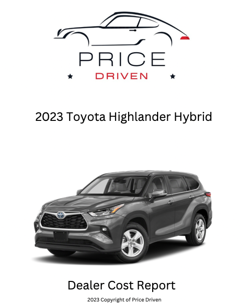 Toyota Highlander Hybrid | 2023