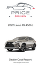 Lexus RX 450hL | 2022