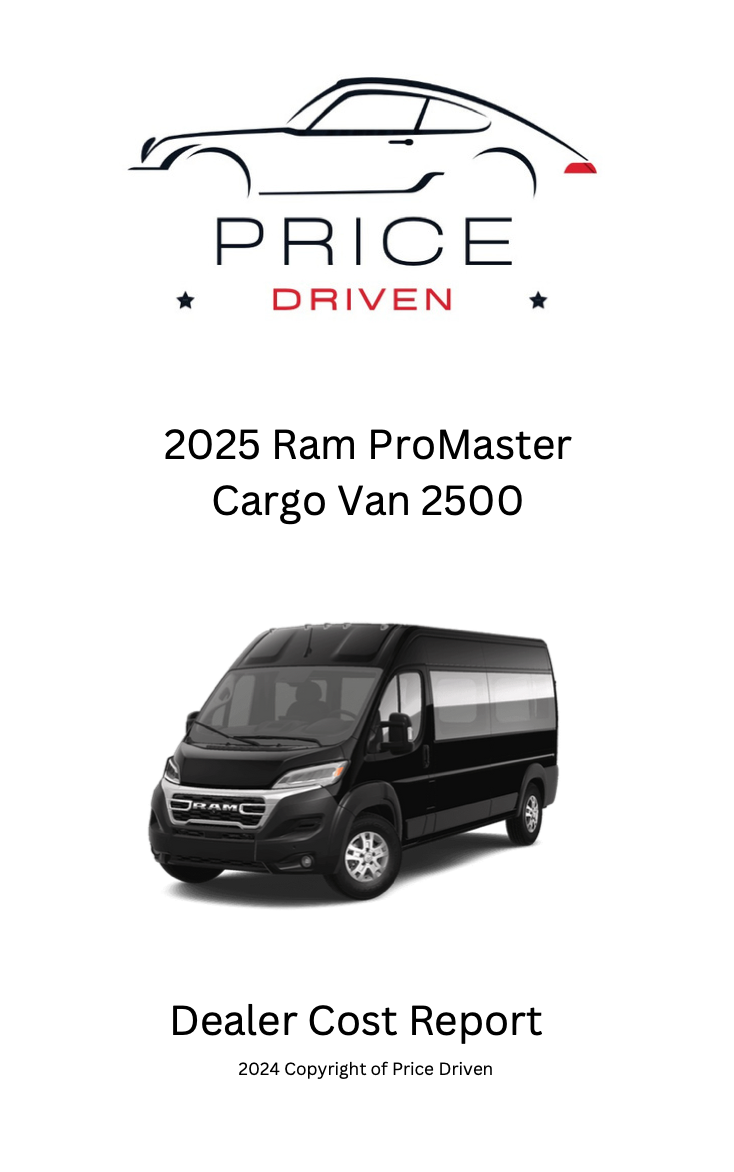 Ram ProMaster Cargo Van 2500 | 2025