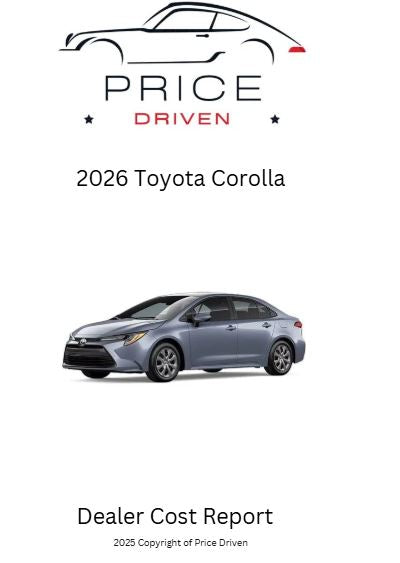 Toyota Corolla | 2026