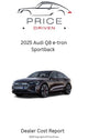 Audi Q8 e-tron Sportback | 2025