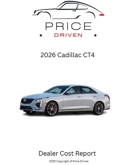 Cadillac CT4 | 2026