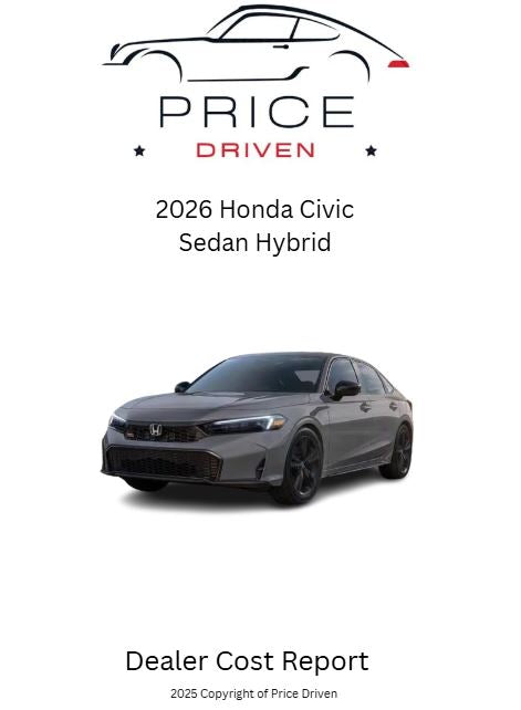 Honda Civic Sedan Hybrid | 2026