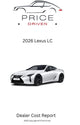 Lexus LC | 2026