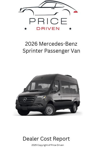 Mercedes-Benz Sprinter Passenger Van | 2026